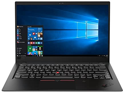 Lenovo ThinkPad x1 Carbon Gen 6 14 Zoll FHD Ultrabook, Intel Core i5-8350U bis zu 3,6 GHz, 16 GB RAM, 256 GB SSD, Tastatur mit Hintergrundbeleuchtung, Windows 10 Pro (erneuert)