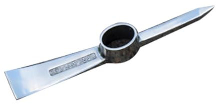 Pioche à double tête, 2 en 1 à double tête pour le jardinage, pioche robuste pour creuser, désherbage multifonctionnel