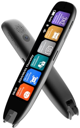 Translation Pen, 142 Language Translation Devices Translator Pen, Text Extract Pen, Pen Scanner for Travel Learning and Reading Disabilities Translation Pen