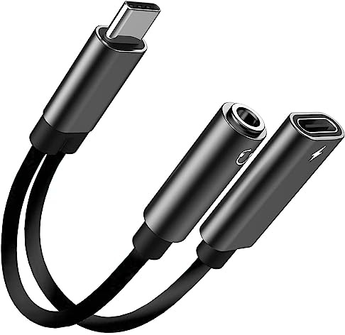 For Samsung Galaxy A17 A16 A15 A14 A13 A12 USB C To 3.5mm Headphone Charger | Adapter / Galaxy A16 2-In-1 USB C PD 3.0 Charging Port To Aux Audio Jack And Fast Charging Cable For Samsung A16