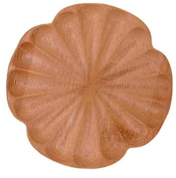 Chinesische Untersetzer aus Holz, 4 Stück, Blumen-Design, runde Tischsets und Untersetzer für heiße Pfannen/K-Arbeitsplatten
