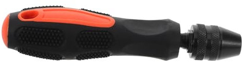 DIYEAH Trapano Manuale Mini Trapano a Mano Strumento Per Modellatori Punte Per Modellismo Portatile Artigianato Buco Mestiere Trapano a Manovella Perforazione Black