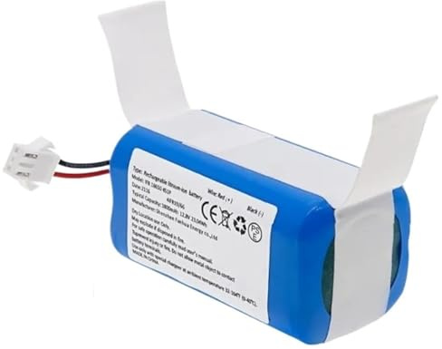 Batteria Di Ricambio, Compatibile Con Lefant, M210 M210B M210P M213 M213S Robot Aspirapolvere 12,8 V(1800mAH)