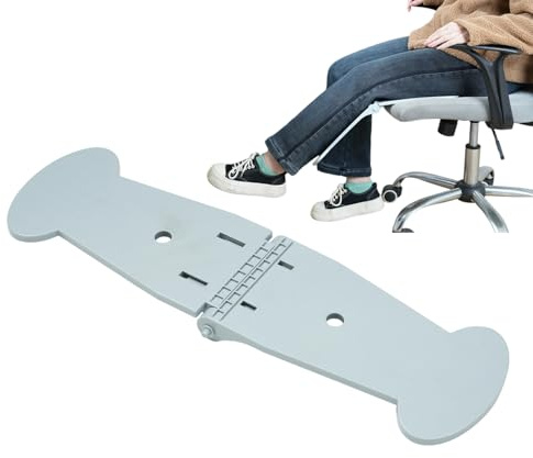 Beinstütze für Stuhl – klappbare Stütze, Hängematte, Winkel verstellbar, Bürostuhl-Fußstützen-Befestigung, für Reisen, Schlafzimmer, Outdoor, Flugzeug, Männer, Frauen, Erwachsene, Zuhause