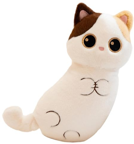 Gatto Peluche Morbido e Realistico | Animale Imbottito Di Gatto Realistico Per Uso Domestico Interno Camera Da Scrivania Esterno Ragazze Ragazzi Donne Uomini