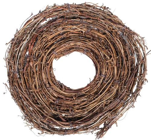1 PCS DIY Crafts Natural Grapevine Twig Vines, 15 Feet Vines Garland Wreaths for Wedding House Holiday Door Vase Wall Decor (1)