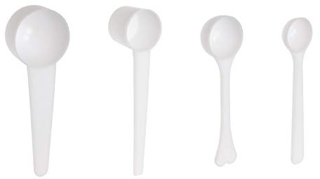 ONLYKXY 1/3/5/10g Measuring Spoons Coffee Protein Milk Powder Scoops Spoon Kitchen Tools