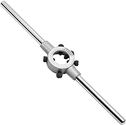 Utoolmart Die Stock Mango Llave 25mm × 9mm M7-M9 Metro redondo Die Holder 1pcs