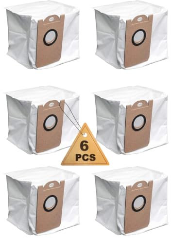 6er-Pack Staubbeutel für Proscenic M8 Pro / M7 Pro / M7 MAX, für Neabot NoMo N1+, N1 Plus, N2 Staubsauger Zubehör