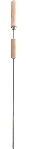 EDUPLAY 110462 Stockbrot Spieß 70 cm, Edelstahl/Natur