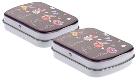Tofficu 2piezas Caja De Almacenamiento Multiusos para Bolígrafos y Punzón Diseño Simple Superior