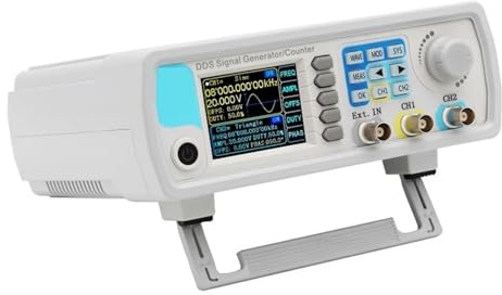YXZQLOZ JDS6600 Generatore/Sorgente di Segnale Funzione DDS 15/30/40/50/60MHz Doppio Canale/Contatore di Frequenza a 2 Canali Generatore di Impulsi Arbitrari (60MHz)