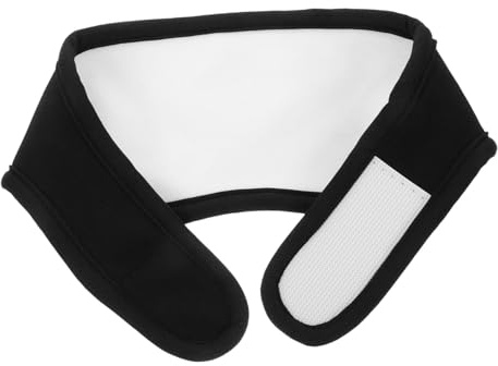 Paquete de Tejido de Aceites Esenciales Reutilizable de Cuello Negro | Ajuste Cómodo, Diseño Ergonómico, Mayor Contacto Piel, Formato para Dormir