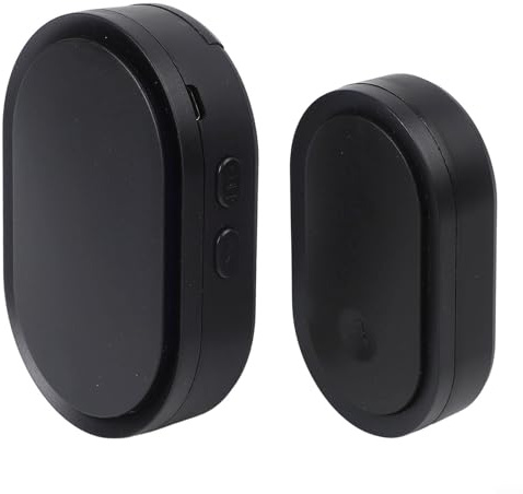 Campanello senza fili con portata di 300 m, impermeabile IP55, campanello per porta d'ingresso, per giardino o cantina, 60 melodie, resistente alle intemperie
