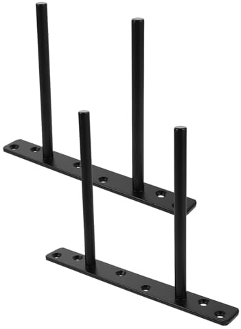 HONITANO 2 Pièces Équerres Flottantes Charge Lourde Support Métallique Invisible Pour Étagères Murales Cachées Supports Robustes Pour Planche Flottante de Cuisine et Cabinet