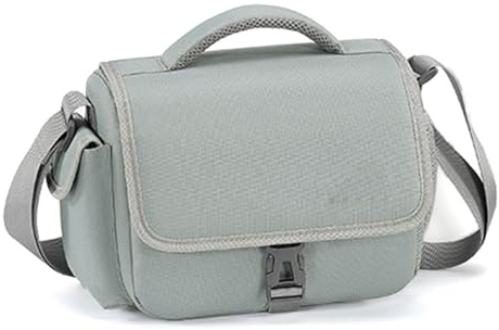 Aumotop Borsa a Tracolla Compatta per Fotocamera Borsa per Fotocamera a Tracolla Singola Dal Design Spazioso Funzione di Accesso Rapido i Viaggiatori Materiale Impermeabile (#1)