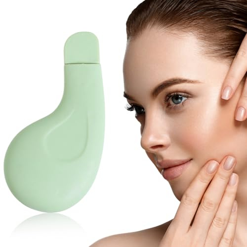 JYSNOW Tire-Comédons en Silicone Pour Le Nez, Comedon Point Noir Tire, Nettoyage Profond et Doux, Grattoir Doux et sûr pour Le Visage Extracteur Point Noir Réutilisable et Non Irritant Tire (Vert)