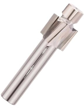 Fresa de extremo avellanado de acero blanco, vástago recto, broca de fondo plan0 HSS, M6-M16, 1 unidad(8.2mm*13.4m)