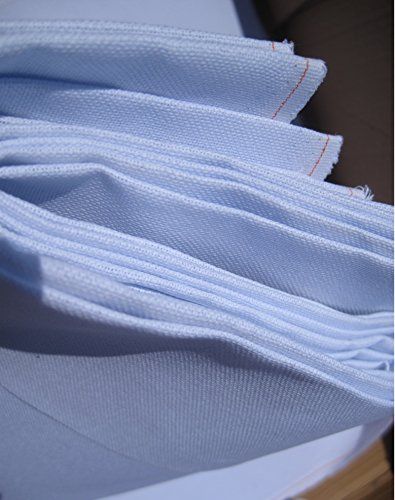 Tessuto aida in cotone 18 kt, 50,8 x 50,8 cm, punto croce 18 ct, tessuto a punto croce