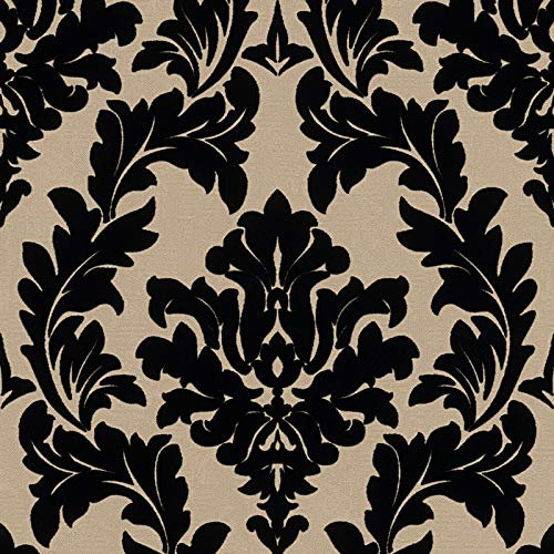 Papier peint intissé baroque Tapisserie chambre 335804 33580-4 Architects Paper Castello | Gris/Noir/Anthracite | Rouleau (10,05 x 0,52 m) = 5,23 m²