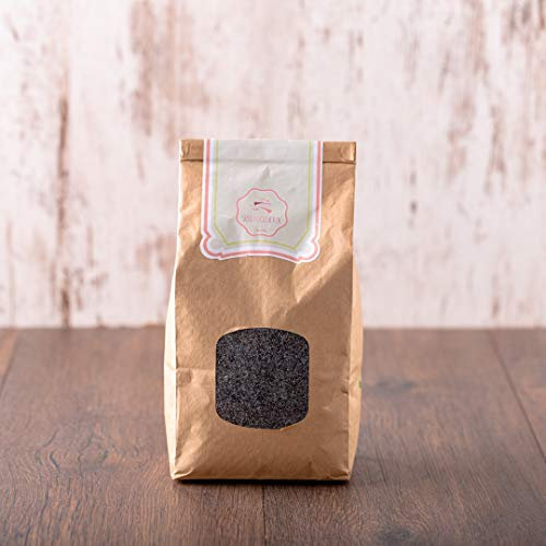 süssundclever.de® Bio Blaumohn | 1,0 kg | aus Deutschland | plastikfrei und ökologisch-nachhaltig abgepackt