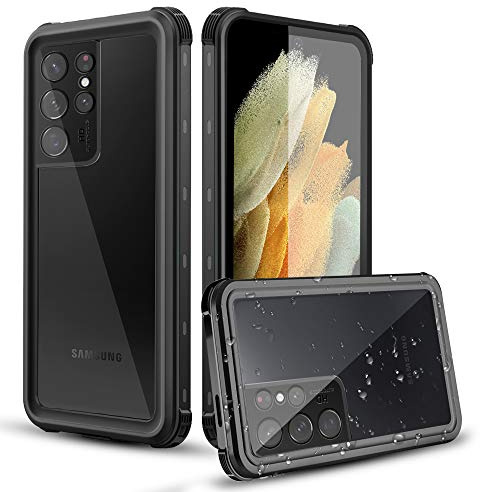 wasserdichte Schutzhülle für Samsung Galaxy S21 Ultra 6,8 Zoll, IP68, wasserdicht, 360 °, stoßfest, Sport, Schutzhülle, wasserdicht