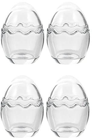 YARNOW Wärmepuddingbecher 4er Glas Für Joghurt-gelee-pudding