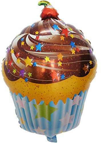 DIWULI Cupcake Luftballon - Törtchen Geburtstag Deko Party