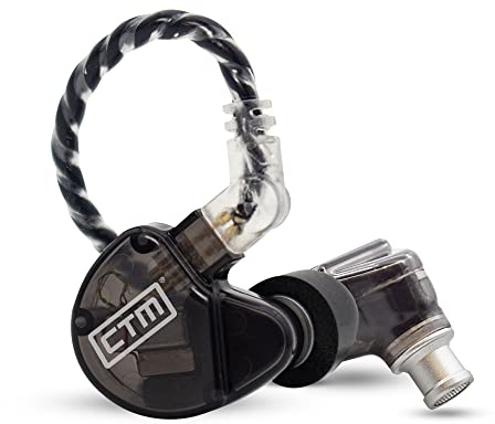 CTM CE220 - Pro Isolating Dual Driver Wired Earphones by Clear Tune Monitors (Smoke)