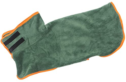 Haustier-Trockenmantel, Hunde-Trockenmantel, Schnell Trocknend, Wasseraufnahme, Warm Halten, Haustier-Bademantel für Welpen, Große Hunde (S