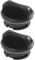 LT Easiyl 2PCS Steaming Mop Water Tank Cover ABS Steam Cleaner Mop Cover Compatible with X5 Steaming Mop Water Tank Cover Accessory Spare Parts Black 32x32x21mm
