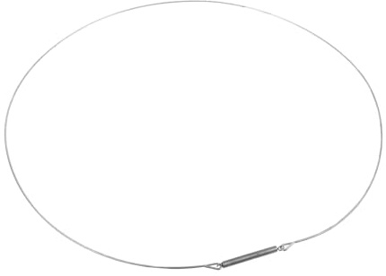 Rondelle de Serrage du Ressort du Soufflet de Porte pour Lave-linge, Acier | Argenté, Production Précise et Caractéristiques Stables, Maintien du Joint de Porte, Pièce de Rechange