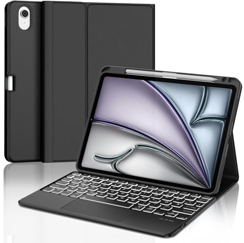 WINCHKING Trackpad Teclado Funda para iPad Air 13 M4/M3/M2(2026/2025/2024)