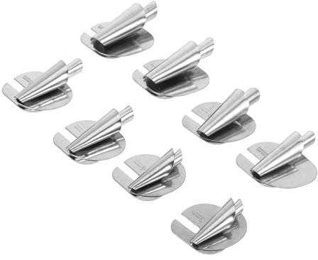 Holibanna 8 Piezas Prensatelas para Dobladillos Accesorios para Máquinas de Coser Compatible con Industrial y Doméstico para Acabados Perfectos