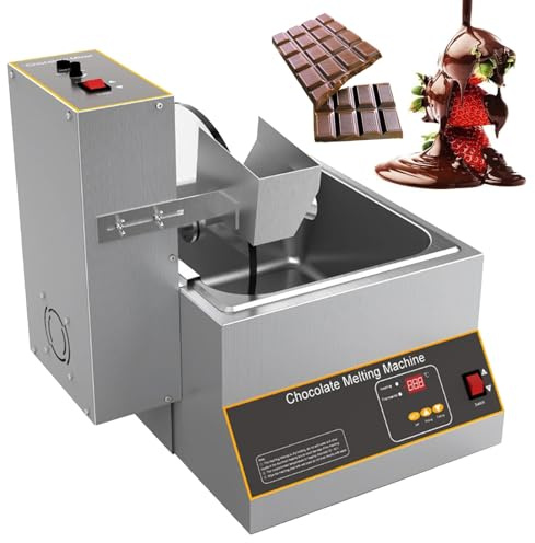 Chocolate Melting Pot Machine, Hot Chocolate Maker, Tempering & Depositing Equipment, 4 Tank Chocolate Fountain & Candy Hot Pot