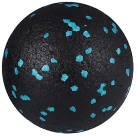 DINHEAROM 2 Stück EVA Faszienball Noppen für Fußmassage und Faszien trigger Therapie Langlebiger Leichter Yoga fitnessball für Dehnung zu Hause Inklusive Grün Muster