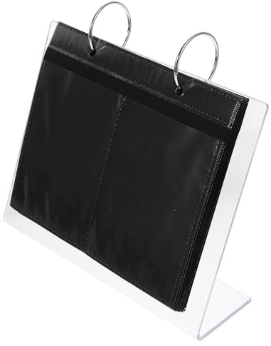 Homoyoyo Support de Rangement pour Stickers Ongles Portable Album Organiseur pour Autocollants Nail Art Accessoire DIY Manucure Facile à Transporter et Pratique pour Salon et Usage