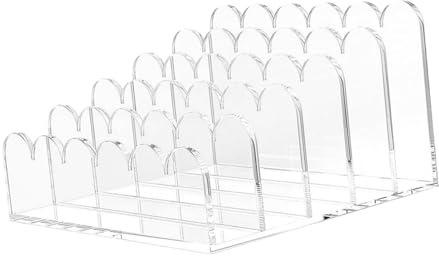MotiveTech Acryl Papierfach, Akten Organizer, Schreibtisch Büro Organisation, Buch Und Papierhalter, Acryl Schreibtisch Organizer