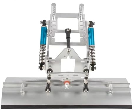 Piezas Coche RC Compatible con TRX4 para Bronco para Defender para SCX10 III 90046 GEN7 GEN8 D90 86100 1/10 Camión RC Crawler Quitanieves Ajustable De Aluminio