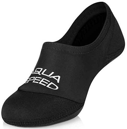 Aqua Speed Neoprensocken Kinder Erwachsene | Schwimmsocken Damen & Herren | Neopren Badesocken für Mädchen Jungen | Aqua Socken | Strandsocken | Swim Socks Kids | Water Socks | Gr. 20-45