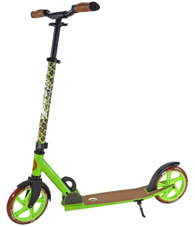 BEST SPORTING Scooter Erwachsene und Kinder I klappbarer Roller mit Ständer I stilvoller City-Roller für Erwachsene I Tretroller mit Rollengröße 205 mm I ergonomischer Lenker
