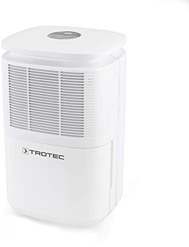 TROTEC Luftentfeuchter elektrisch TTK 30 E – Leistung 12 L/Tag – Fläche 15 m² / 37 m³ – Entfeuchtungsgerät mit Autoabschaltung
