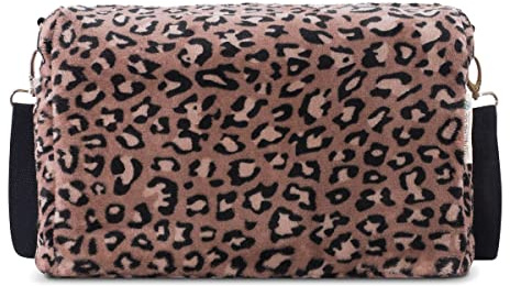 JYOKO KIDS Kinderwagentasche + Wickeltisch, Fleece, Baby Tasche Kinderwagen Organizer (klein 30 x 20 x 10, (Animal Print)