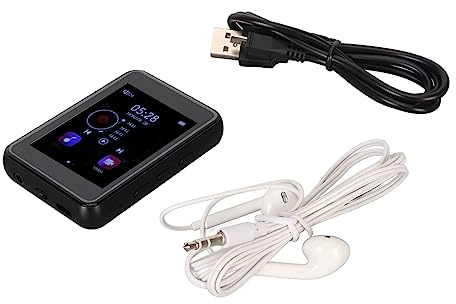 Lecteur MP5 Calendrier Multifonction 2,4 Pouces IPS HD écran Lecteur MP3 Haut-Parleur intégré pour Fitness