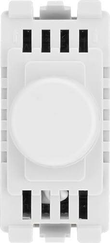 BG RDLT Nexus Grid 2-Way Intelligent Dual Mode Dimmer Module - White