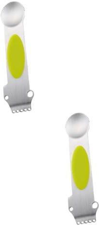 GRADENEVE 2St Hobelmesser für Zitronen Zitronenbarwagen Zitronenschneider Fruchtextraktor -Zitronenschale Zitronenlöffel Obst Zitronen-Drahtschneider Melonenhobel Zitronenhobel