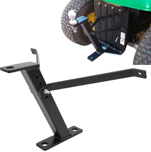 Attelage de Remorque pour Tondeuse à Gazon, Attelage de Remorque en Métal pour, Cub Cadet, Poulan Pro, Tondeuse Autoportée Husky, Attelage de Remorque pour Tracteur