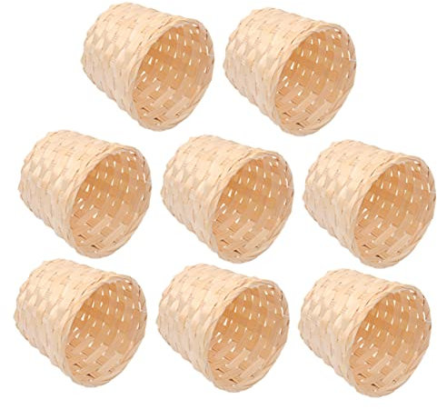 MAGICLULU Aufbewahrungsset Aus Rohrkörben Großkörbe Tragbare Netzkörbe Für Blumenarrangements Wäsche