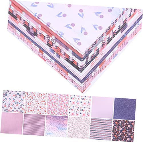 Lurrose Journaling Kit 6 Zoll Scrapbooking Sulies Blatt Bastel-hintergrundpapier