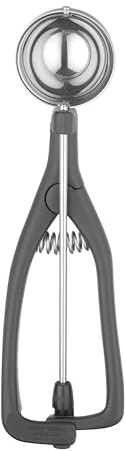 HENDI Eisportionierer für Linkshänder, Stöckel, mit Auslöser, mit farbiger Pins, ergonomischer Griff, Eislöffel, Eiscreme Löffel, Eiscreme Kugel, 1/36, ø46mm, Edelstahl, Polyamid